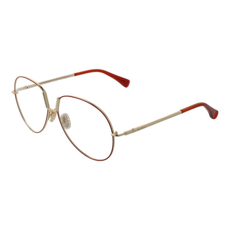 Orange metal glasses (frames)-null