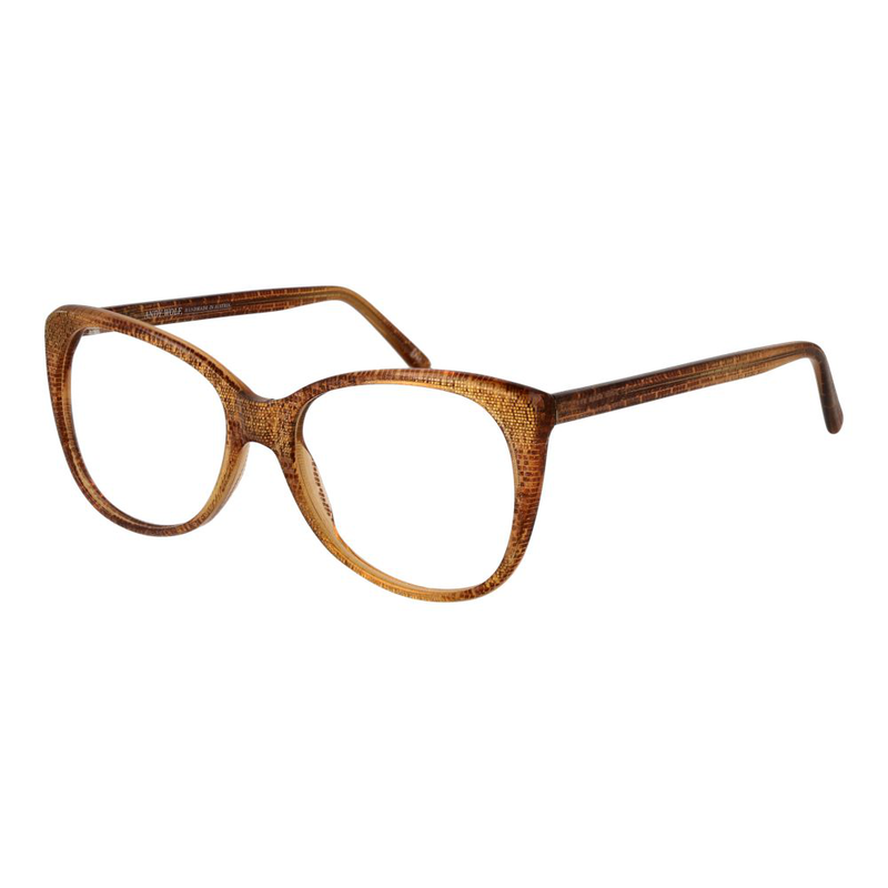 Orange acetate glasses (frames)-null