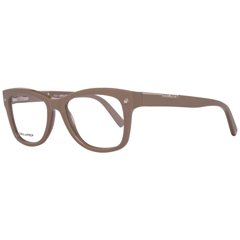Brown plastic glasses (frames)-null