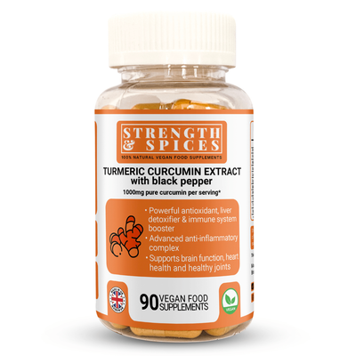Turmeric curcumin 1000mg - strength & spices, , medium