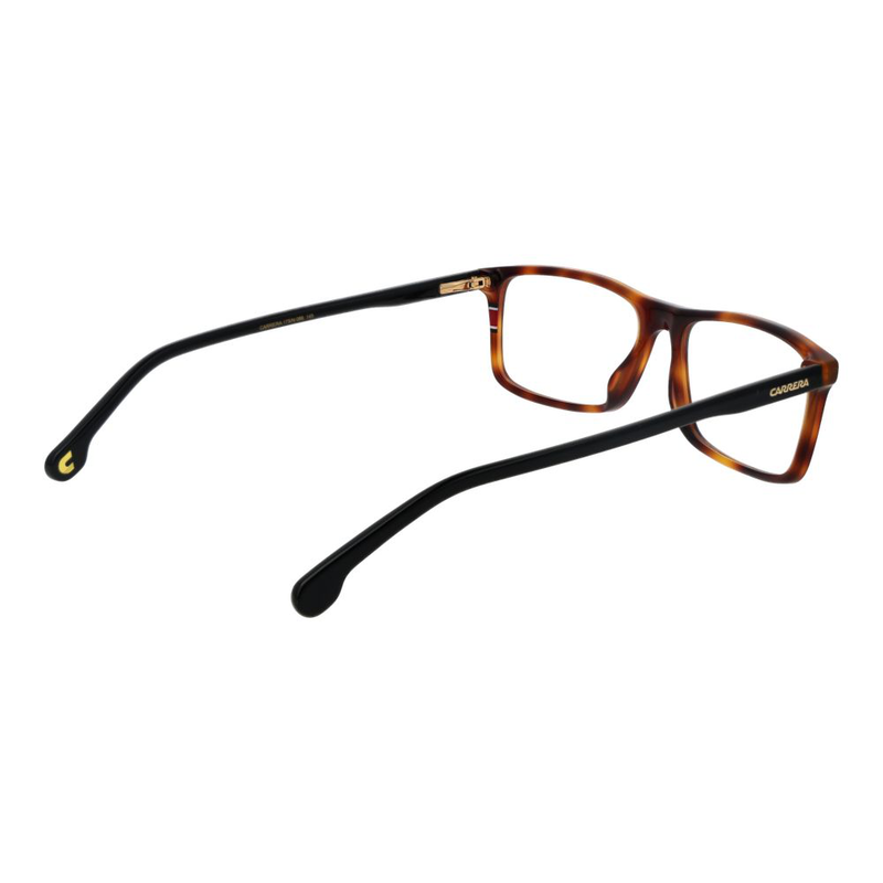 Brown plastic glasses (frames)-null