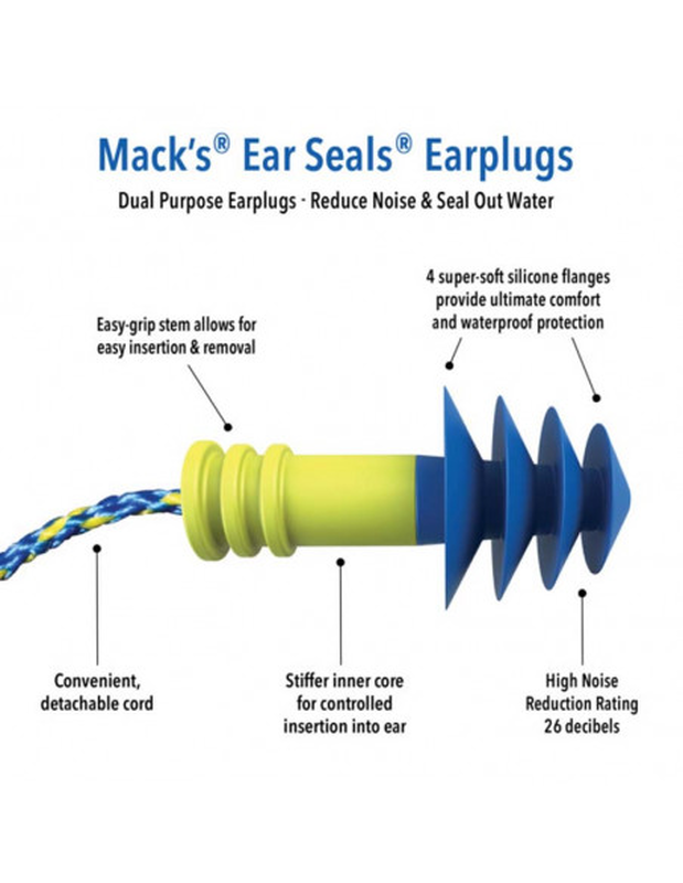 Mack's ear seals dual purpose earplugs 1 pair, , medium image number null