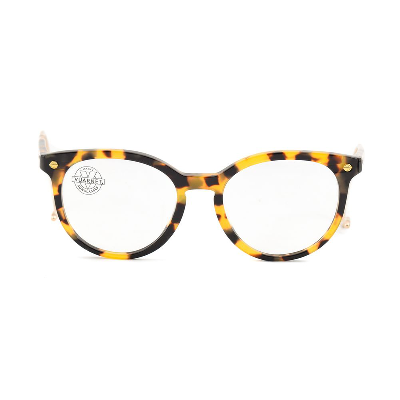 Brown acetate glasses (frames)-null
