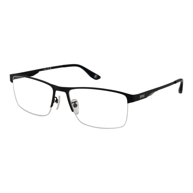 Black metal glasses (frames)-null