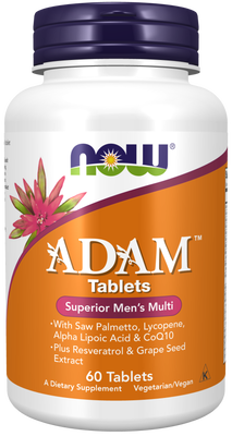 Now foods - adam men's multi vitamins x 60 tablets, , medium