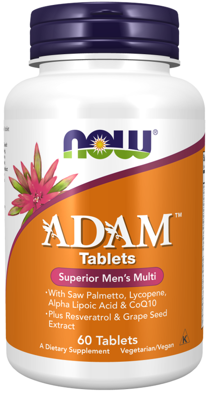 Now foods - adam men's multi vitamins x 60 tablets, , medium-null
