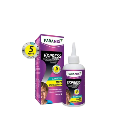 Paranix express anti-lice shampoo with comb 200ml, , medium