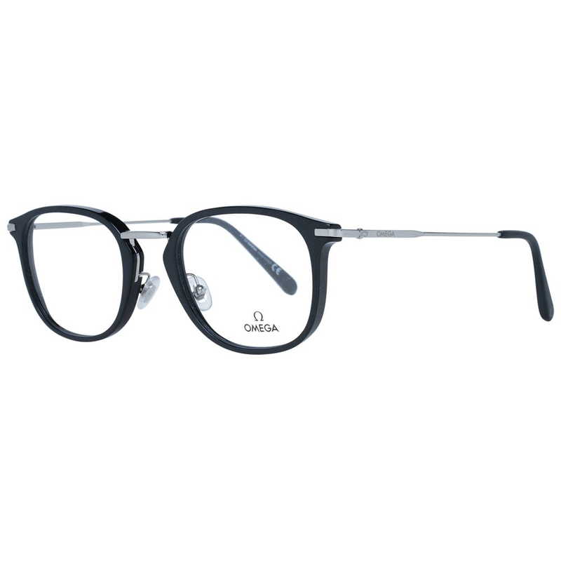 Black metal & plastic glasses (frames)-null