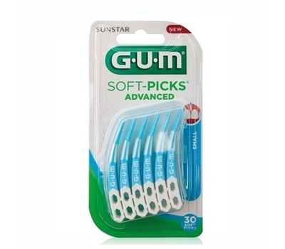 Gum advanced small soft 649 30 picks, , medium