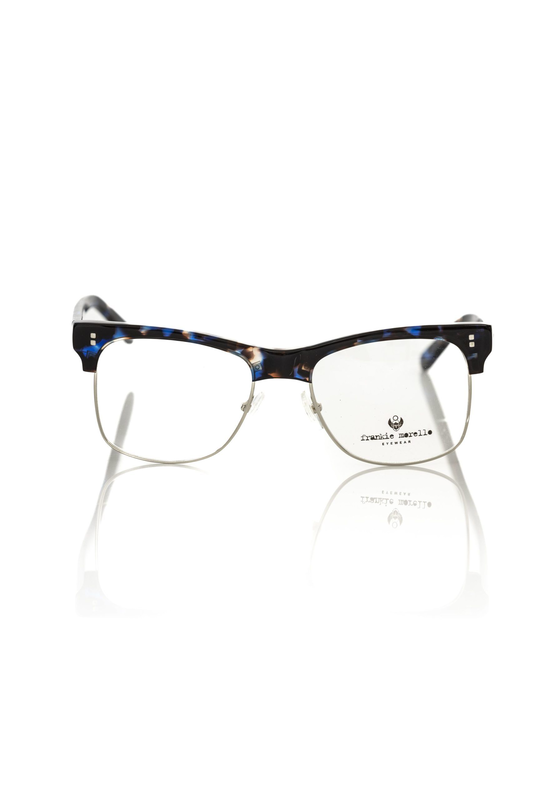 Blue metallic men frame-null