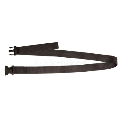 Safety belt, black, with plastic buckle (package of 2 pieces), , medium