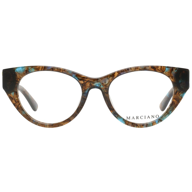 Brown plastic glasses (frames)-null