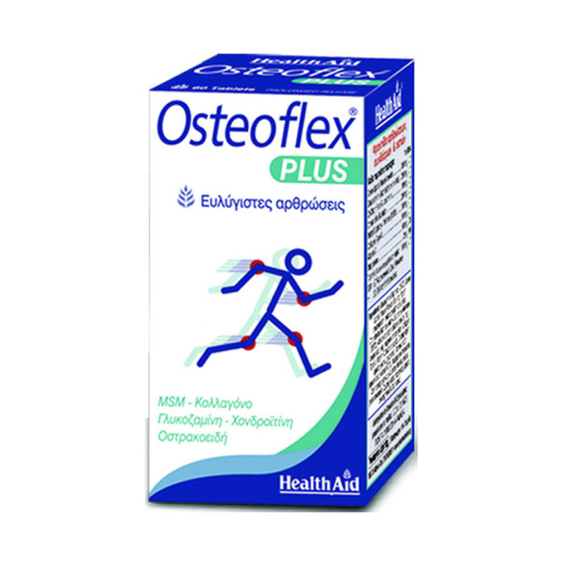 Healthaid osteoflex plus (glucosamine/chondroitin/msm) 60 tablets, , medium-null