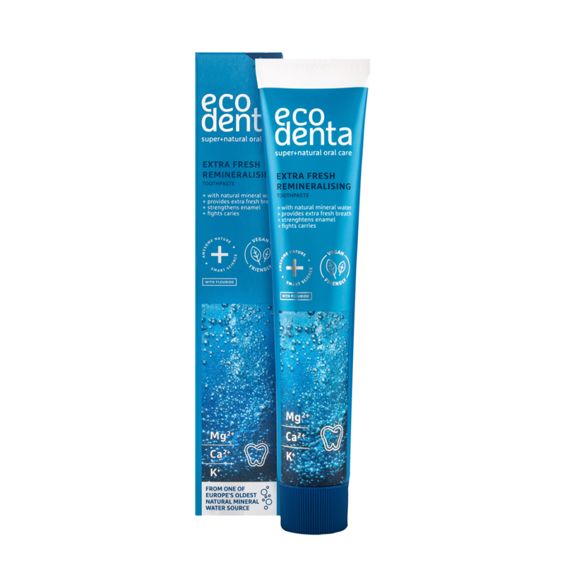 Product image: Ecodenta extra fresh & remineralizing toothpaste 75ml, , medium-null