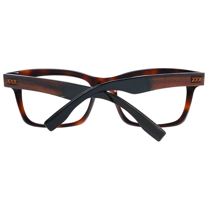 Brown plastic glasses (frames)-null