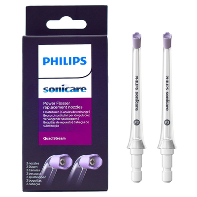 Philips sonicare power flosser f3 quad stream hx3062/00 &alpha;&nu;&tau;&alpha;&lambda;&lambda;&alpha;&kappa;&tau;&iota;&kappa;ά &alpha;&kappa;&rho;&omicron;&phi;ύ&sigma;&iota;&alpha; 2 &tau;&mu;&chi;, Purple, medium