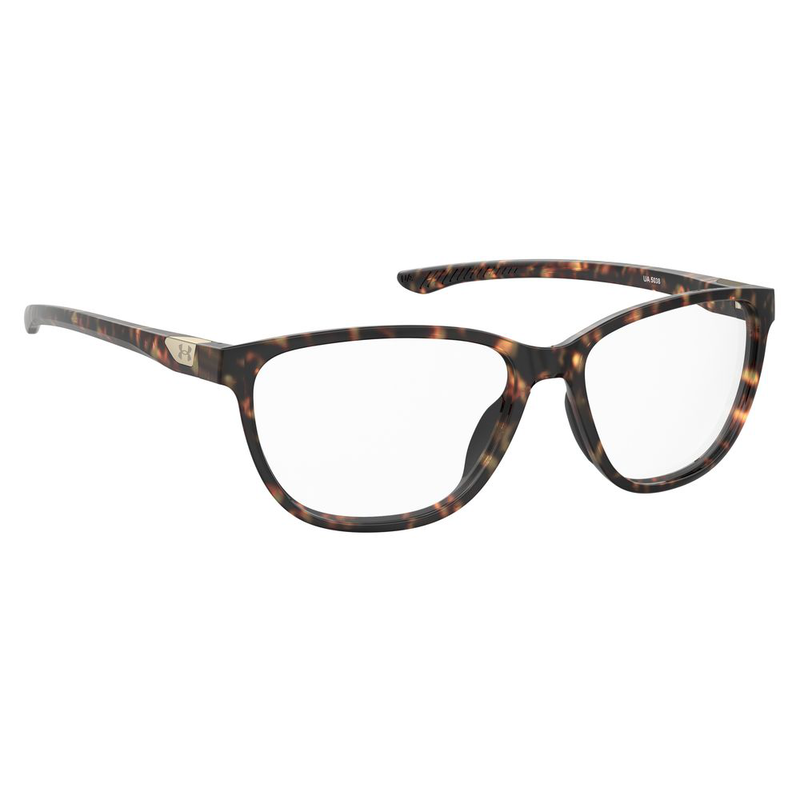 Brown resin glasses (frames)-null