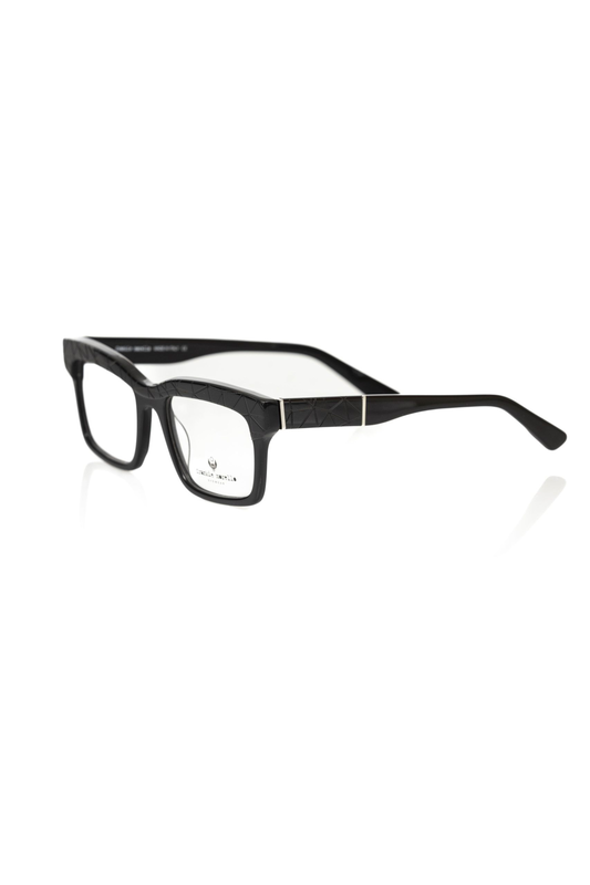 Black acetate men's frame-null