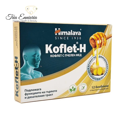 Himalaya koflet - h ginger 12 lozenges, , medium