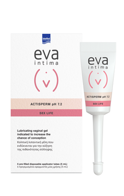 Eva intima actisperm x 6 vaginal applicator tube, , medium