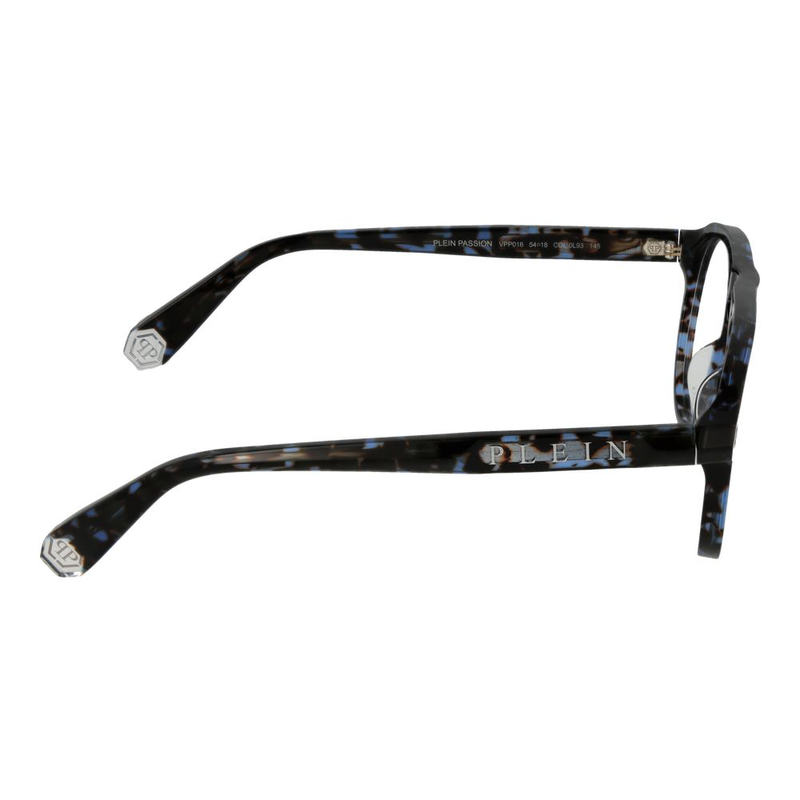 Blue cellulose acetate glasses (frames)-null