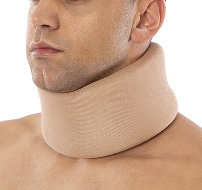 Anatomichelp 0413 cervical collar low density - beige colour - l size, , medium