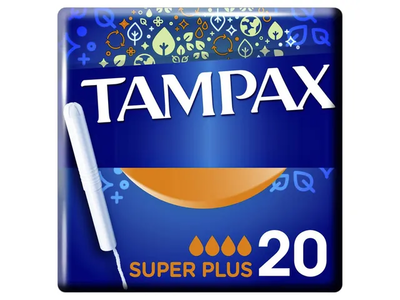 Tampax super plus, tampons, 20