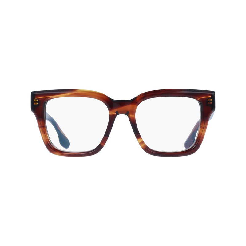 Brown plastic glasses (frames)-null