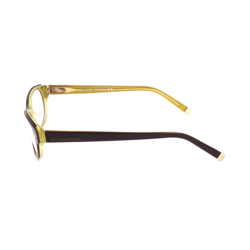 Brown plastic glasses (frames)-null