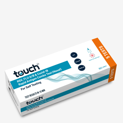 Runmei covid-19 / flu a&b antigen, test, , medium