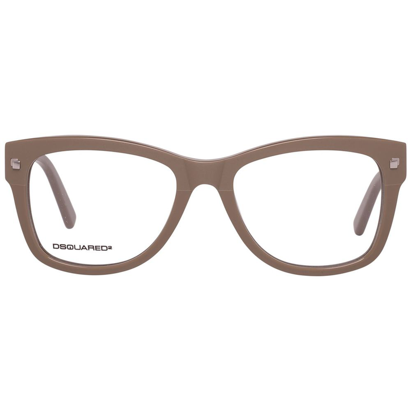 Brown plastic glasses (frames)-null