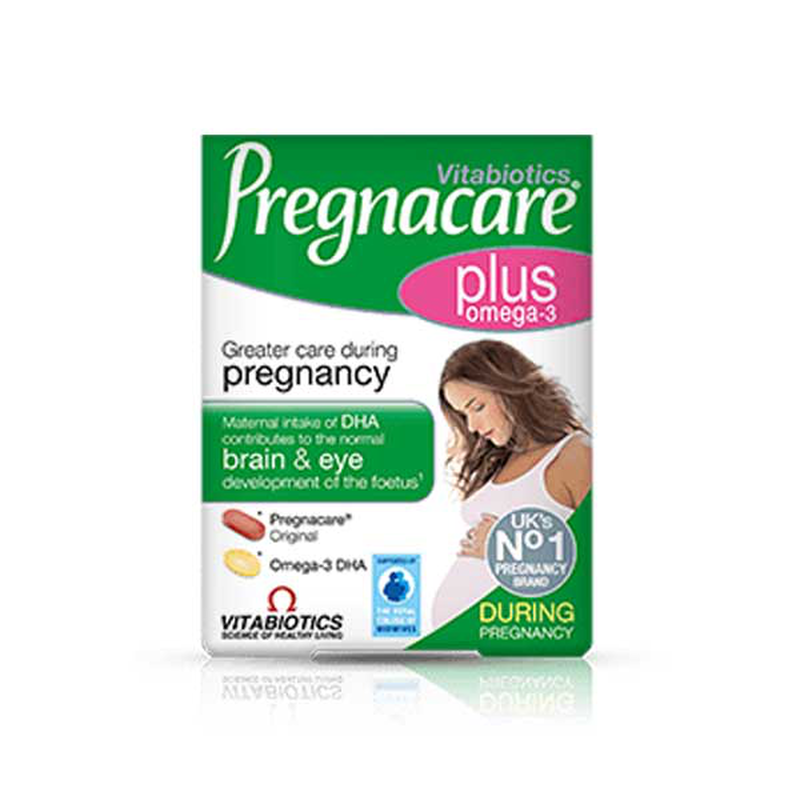 Vitabiotics pregnacare plus 28 tabs & 28 caps omega 3, , medium-null