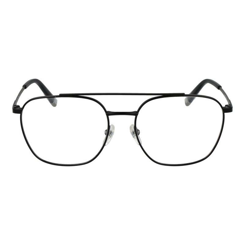 Black stainless steel glasses (frames)-null