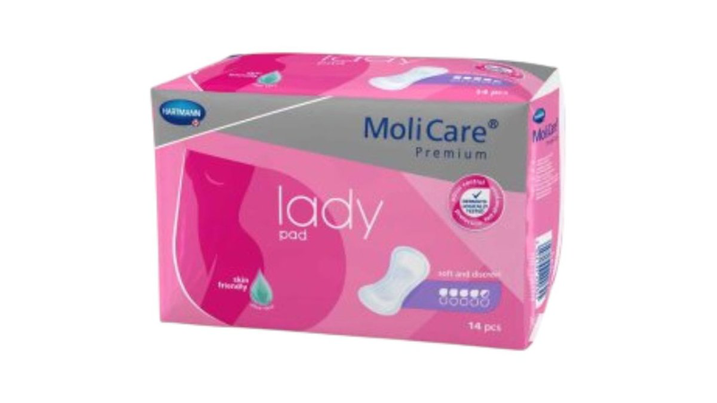 Molicare / molimed premium lady pad maxi (4,5 drop, napkins, 14, , medium-null