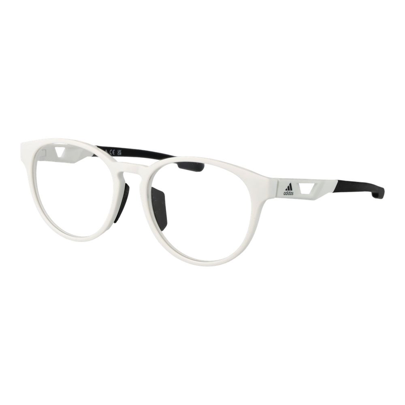 White plastic glasses (frames)-null