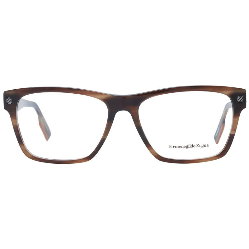 Brown plastic glasses (frames)-null