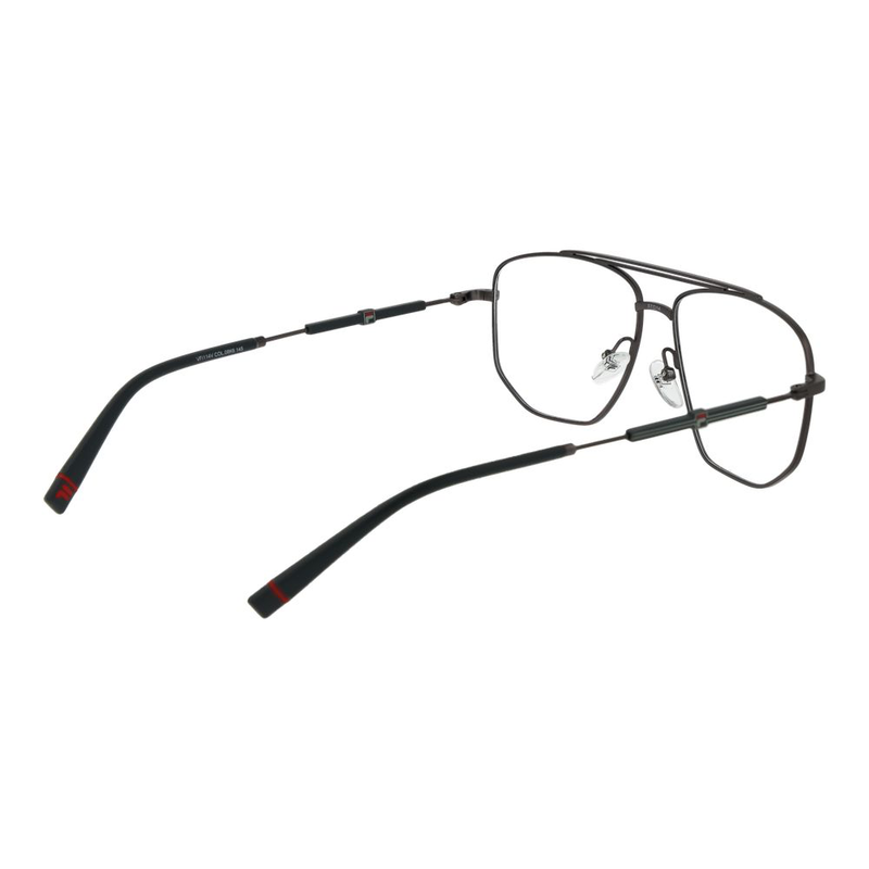 Gray stainless steel glasses (frames)-null