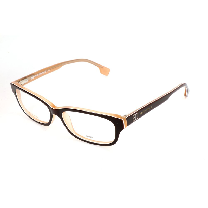 Brown acetate glasses (frames)-null