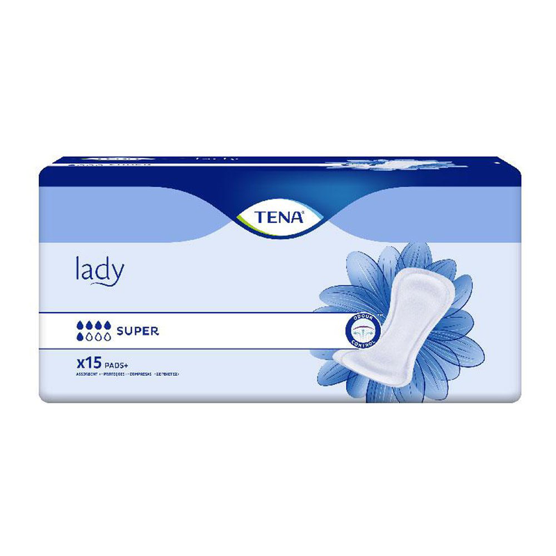 Tena pads lady super, 15 pads, , medium-null