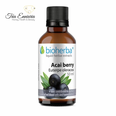 Acai berry tincture, 50 ml, bioherba