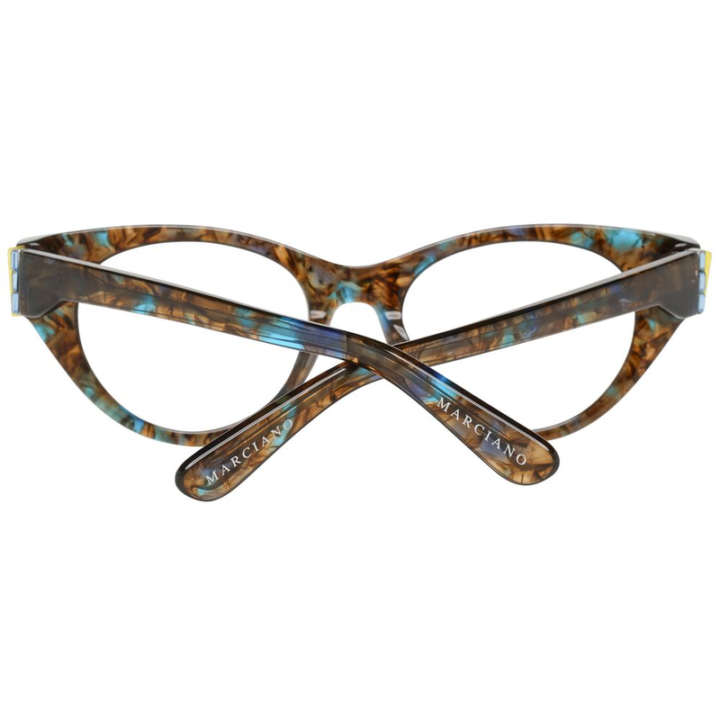 Brown plastic glasses (frames)-null