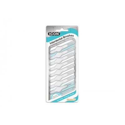 Stoddard interdental, brushes, 8 x 0.35mmwhite, , medium