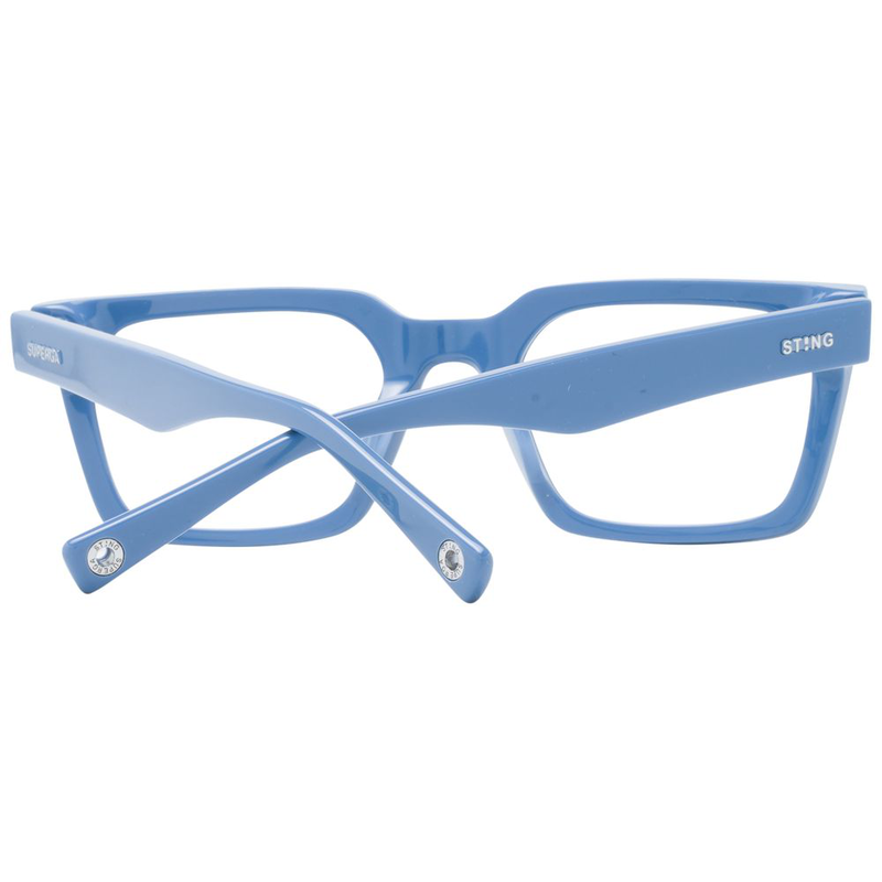 Blue acetate & plastic glasses (frames)-null