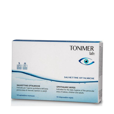 Tonimer lab ophthalmic wipes 16pieces, , medium