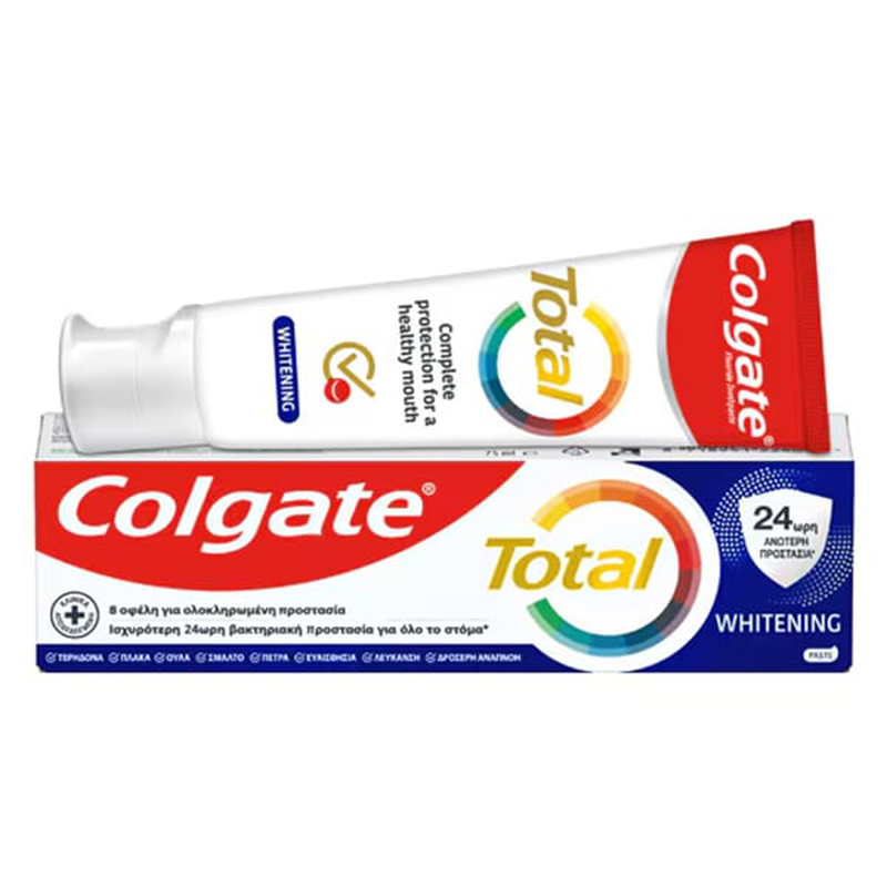 Colgate total whitening toothpaste 75ml, , medium-null