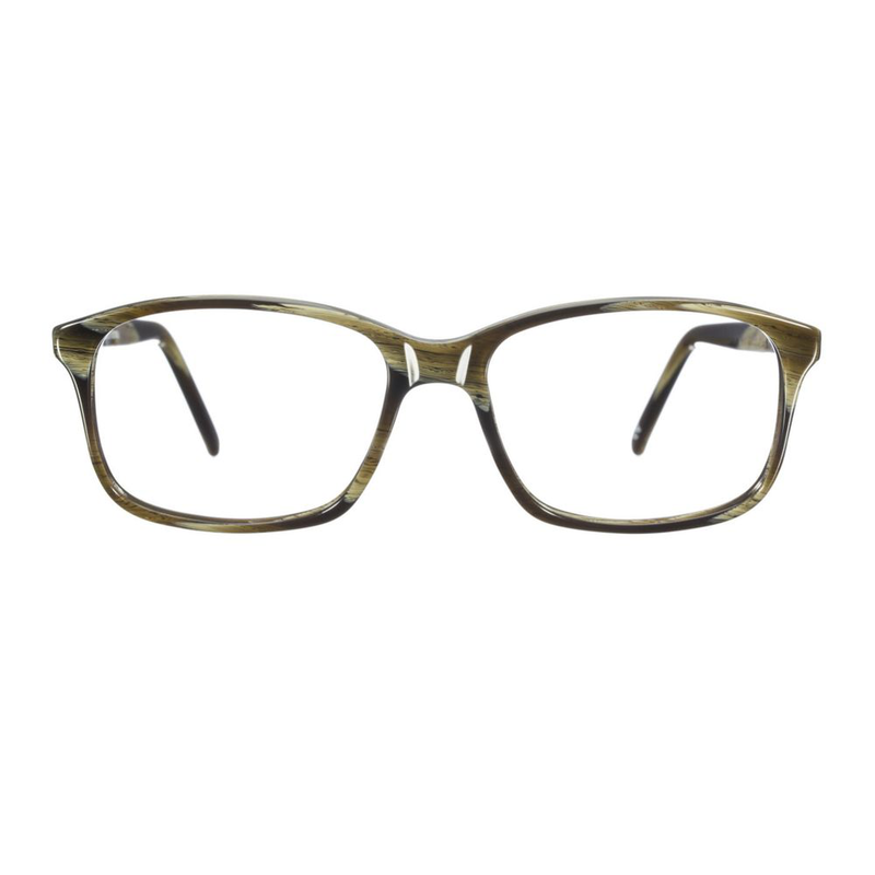 Brown acetate glasses (frames)-null