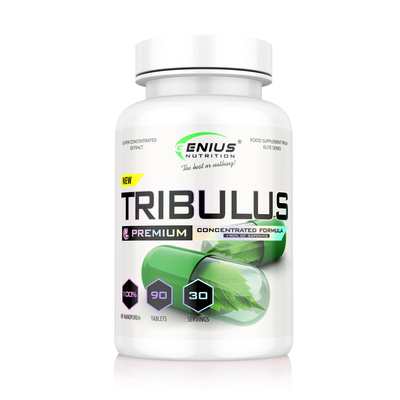 Tribulus 90tabs/30 serv, Genius nutrition, , medium