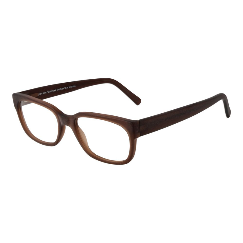 Brown acetate glasses (frames)-null