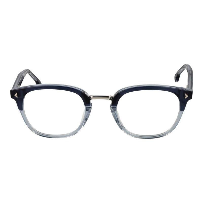 Blue cellulose acetate glasses (frames)-null