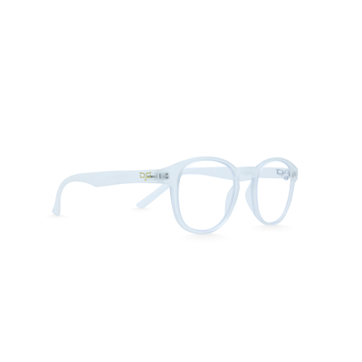 OJO reading glasses clear round with uv420 blue block lenses 1.5, , medium